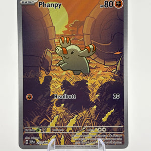 Phanpy 205/191 - Surging Sparks IR Pokemon Card NM FRENLY BRICKS - Open 7 Days