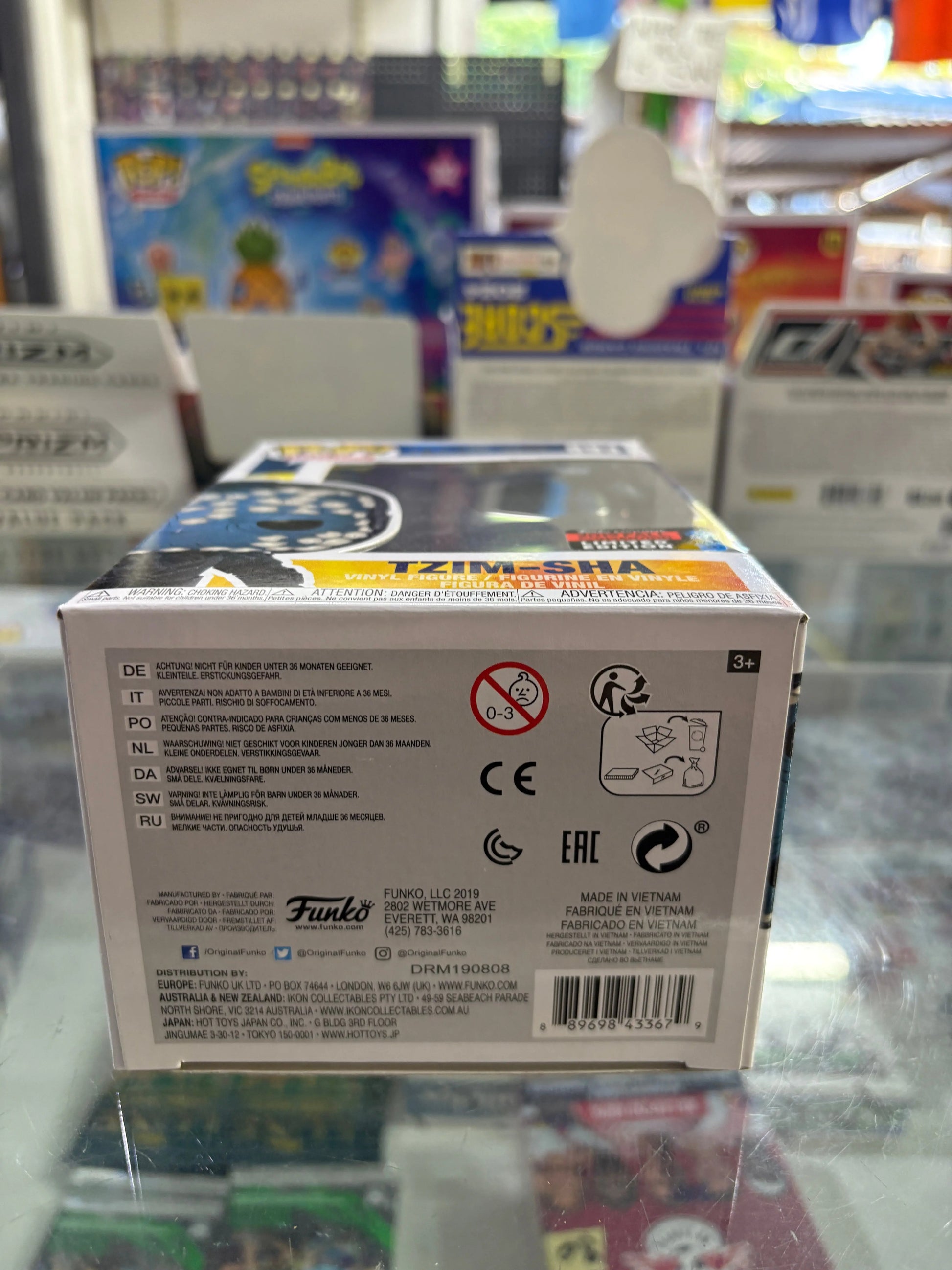 FUNKO POP! Television Doctor Who Tzim-Sha #893 Convention Exclusive FRENLY BRICKS - Open 7 Days