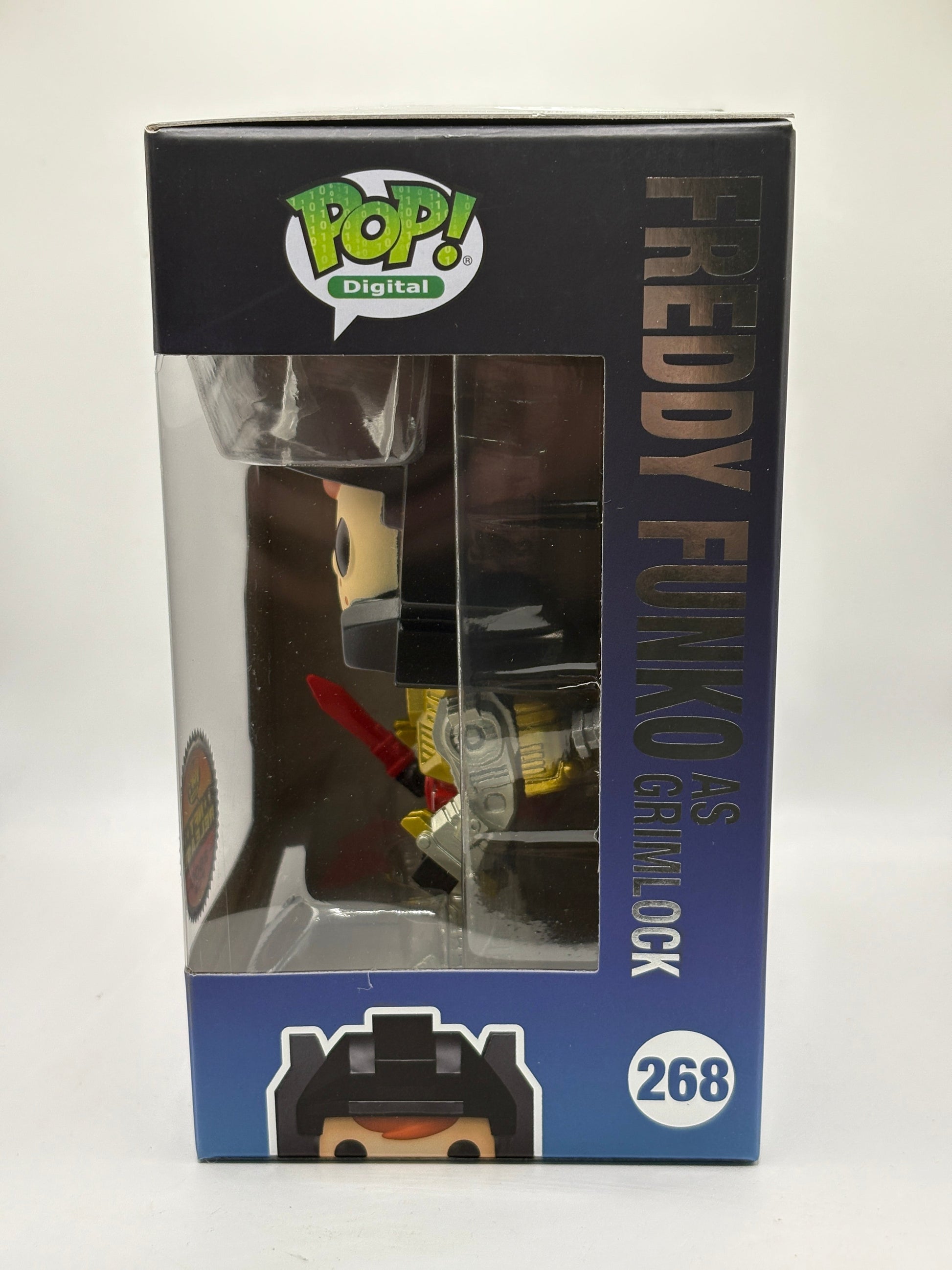 Funko POP! Digital Transformers #268 Freddy Funko as Grimlock NFT 2600 Pieces FRENLY BRICKS - Open 7 Days