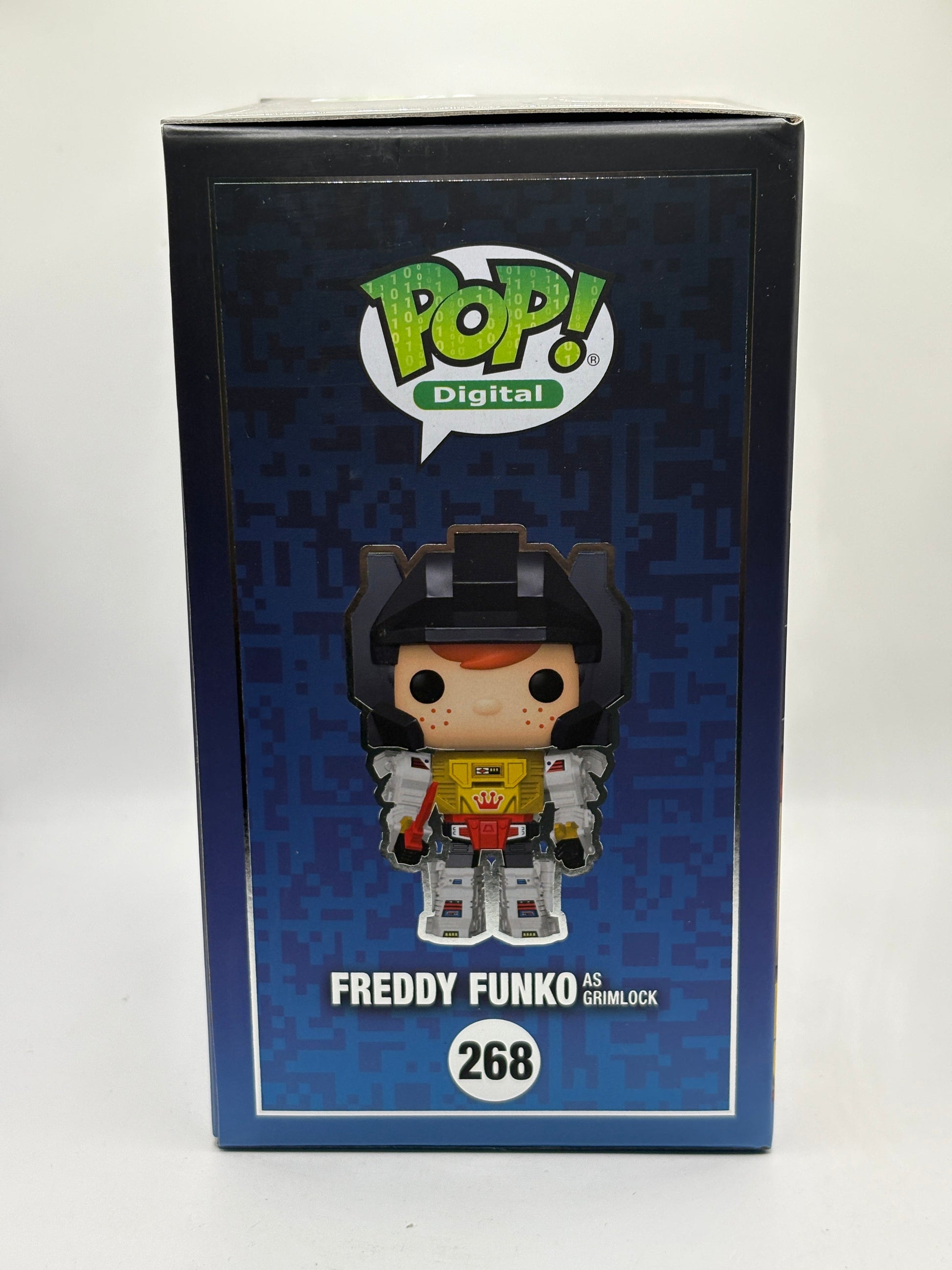 Funko POP! Digital Transformers #268 Freddy Funko as Grimlock NFT 2600 Pieces FRENLY BRICKS - Open 7 Days
