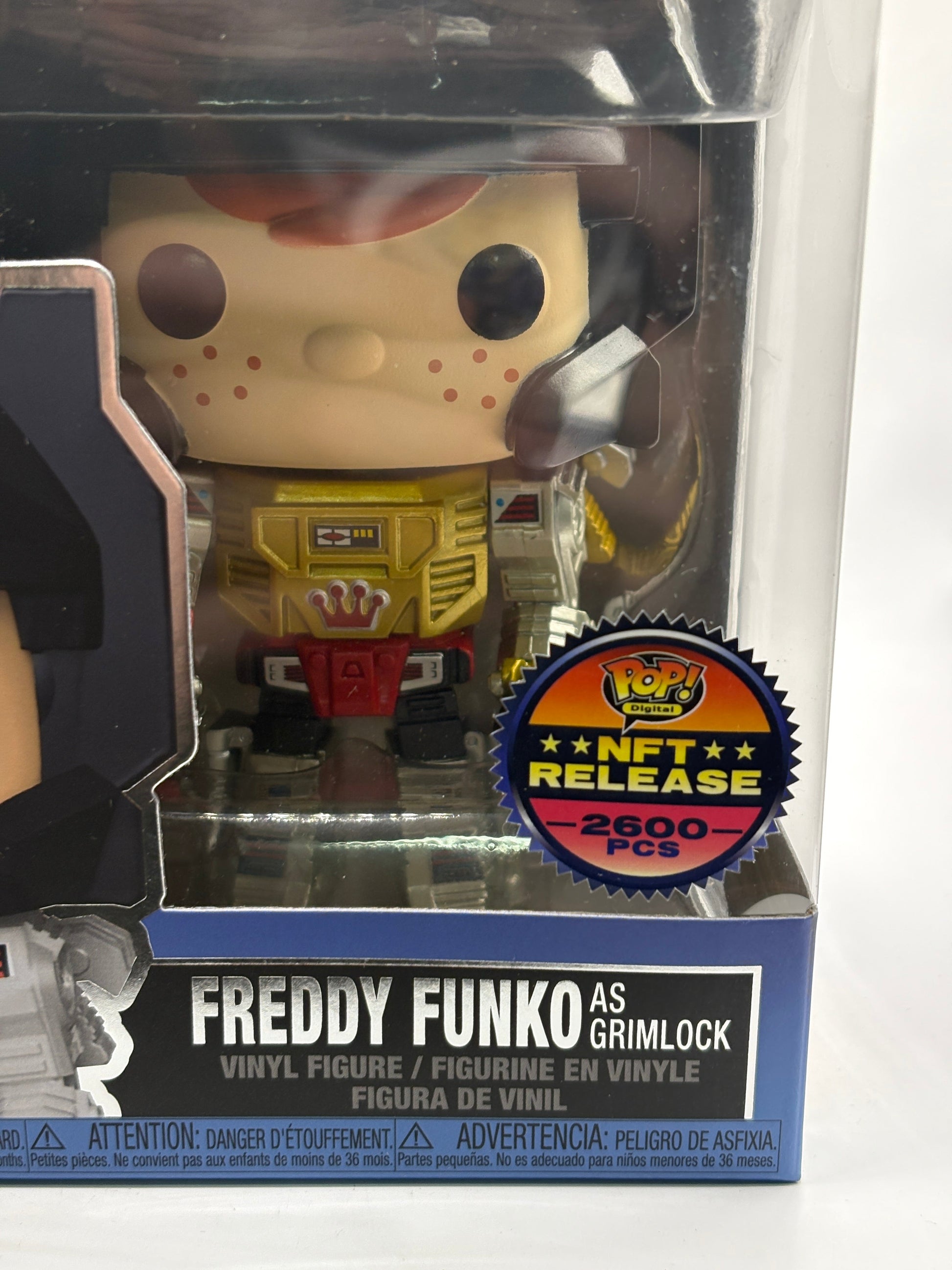 Funko POP! Digital Transformers #268 Freddy Funko as Grimlock NFT 2600 Pieces FRENLY BRICKS - Open 7 Days