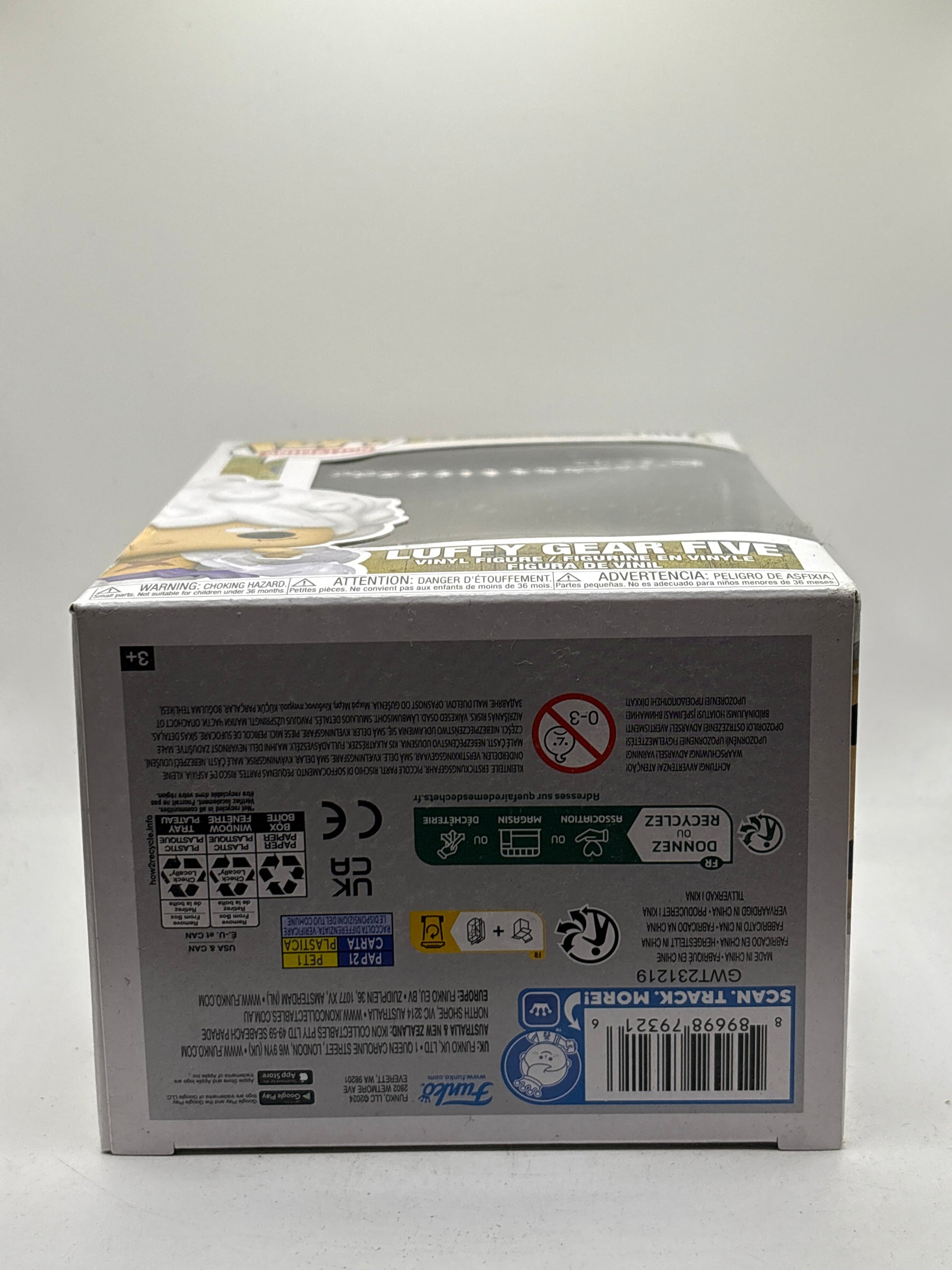 Funko POP! Animation One Piece #1607 Luffy Gear Five Vinyl Figure FRENLY BRICKS - Open 7 Days