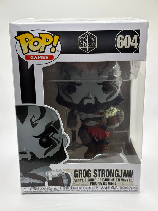 Funko POP! Games Critical Role #604 Grog Strongjaw Vinyl Figure FRENLY BRICKS - Open 7 Days