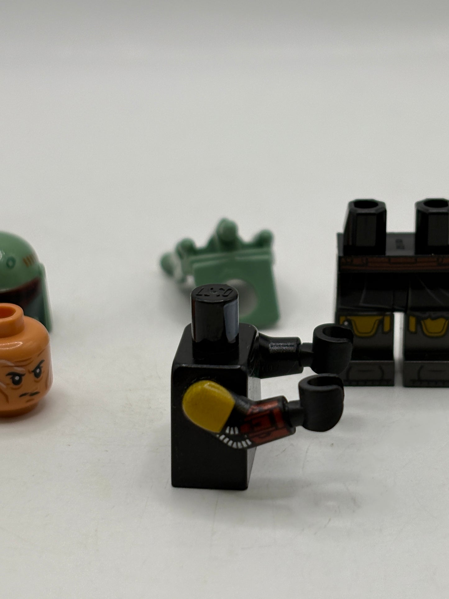 LEGO® Minifigure Star Wars sw1158 Boba Fett Repainted Beskar Armor Jet Pack