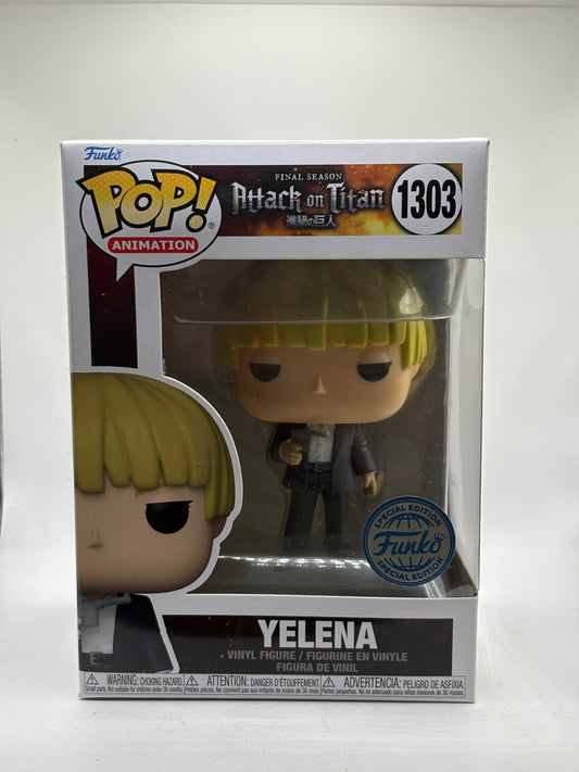 Funko POP! Animation Attack on Titan #1303 Yelena Special Edition FRENLY BRICKS - Open 7 Days