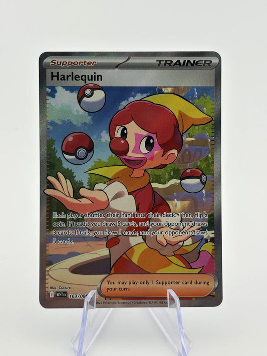 Pokemon TCG - SV: White Flare - Harlequin 163/086 Nm FRENLY BRICKS - Open 7 Days