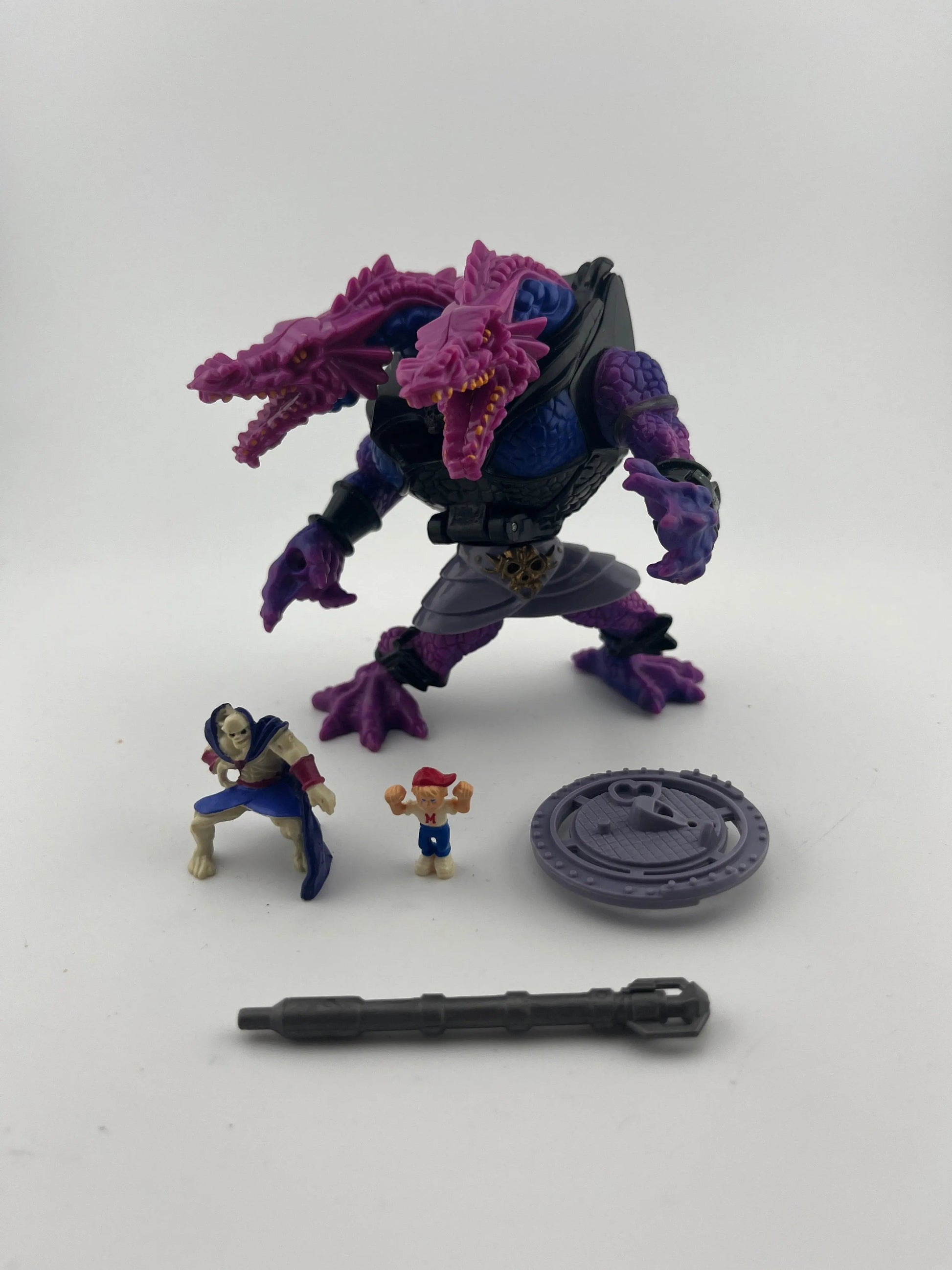 Mighty Max Double Demon Battle Challenge Mattel Hydra 1994 Bluebird #3 FRENLY BRICKS - Open 7 Days