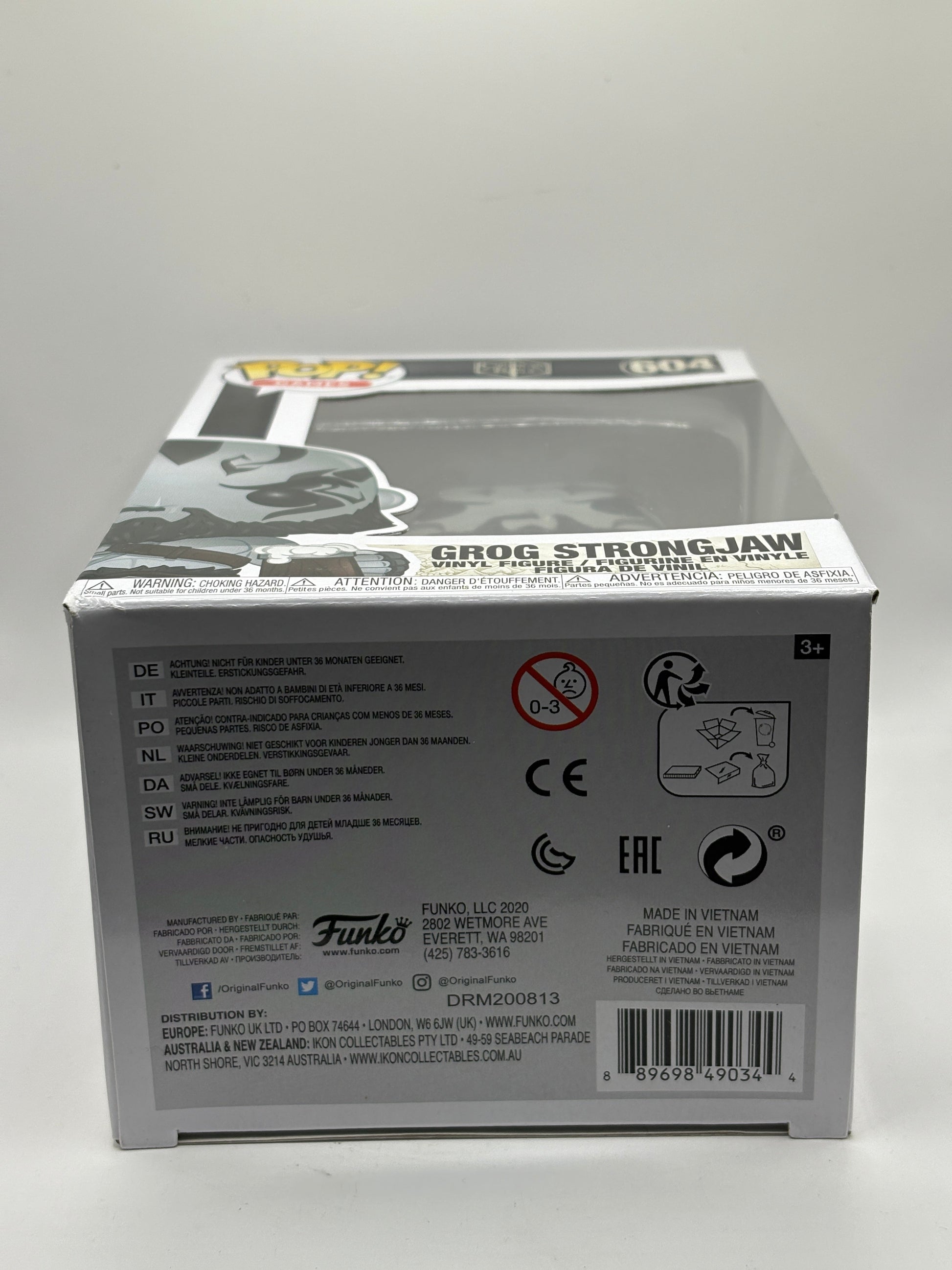 Funko POP! Games Critical Role #604 Grog Strongjaw Vinyl Figure FRENLY BRICKS - Open 7 Days