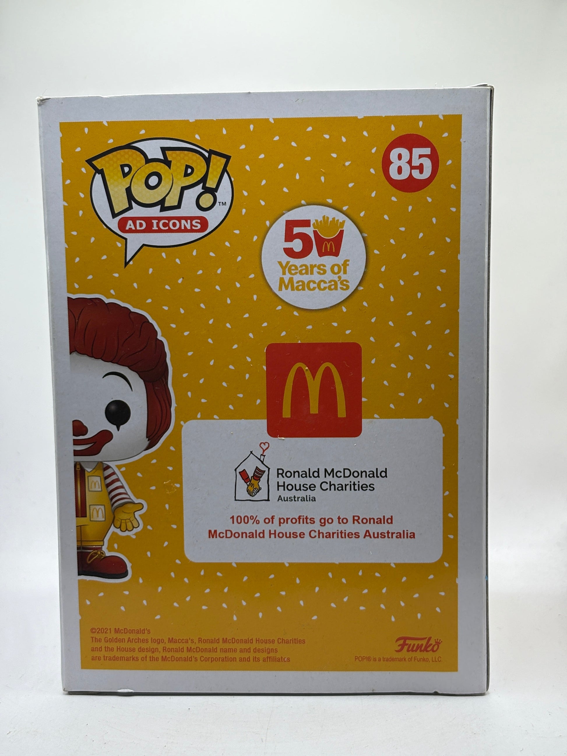 Funko POP! Ad Icons Mcdonalds #85 Ronald McDonald Diamond Australia Exclusive FRENLY BRICKS - Open 7 Days