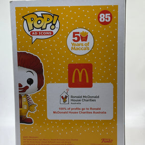 Funko POP! Ad Icons Mcdonalds #85 Ronald McDonald Diamond Australia Exclusive FRENLY BRICKS - Open 7 Days
