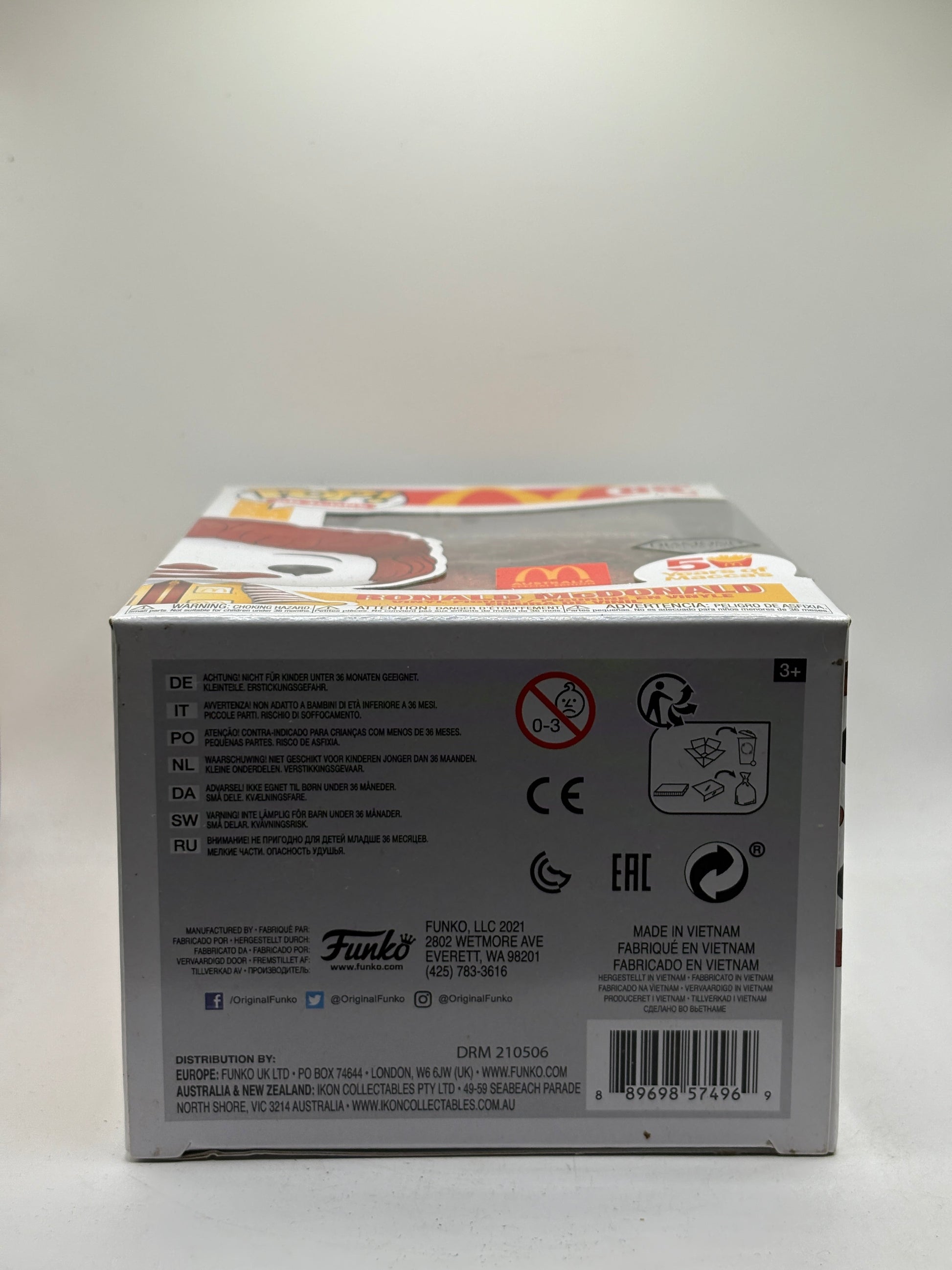 Funko POP! Ad Icons Mcdonalds #85 Ronald McDonald Diamond Australia Exclusive FRENLY BRICKS - Open 7 Days