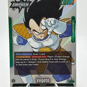 Dragon Ball Super Fusion World - Vegeta FB04-051 Leader Manga Booster FRENLY BRICKS - Open 7 Days