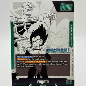 Dragon Ball Super Fusion World - Vegeta FB04-051 Leader Manga Booster FRENLY BRICKS - Open 7 Days