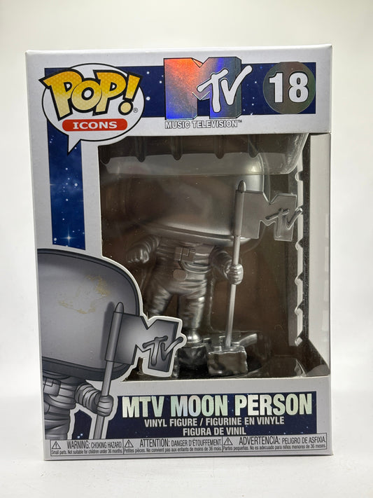 Funko POP! Icons MTV #18 MTV Moon Person Vinyl Figure FRENLY BRICKS - Open 7 Days