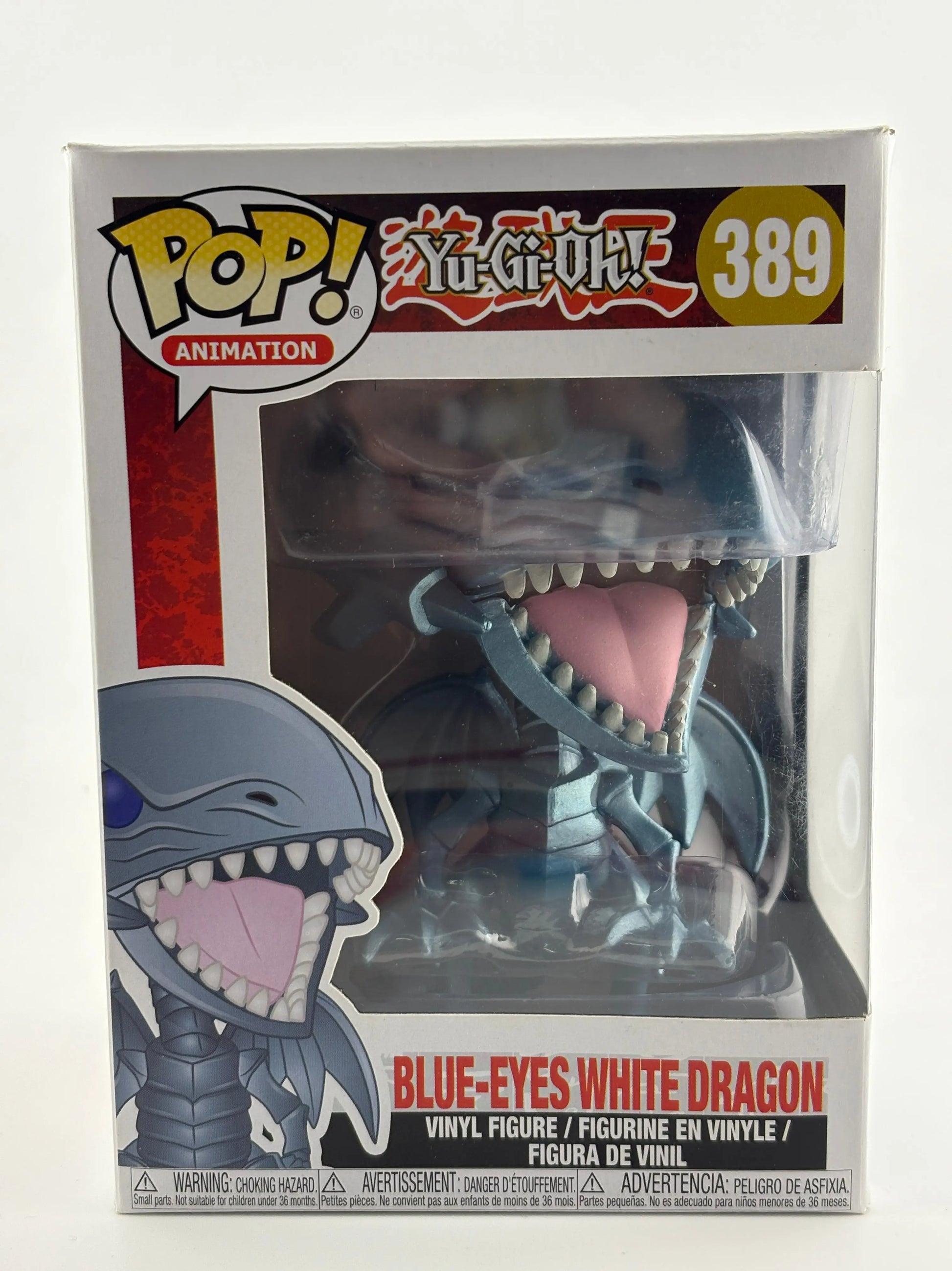 Blue Eyes White Dragon #389 Yu-Gi-Oh! Funko Pop Vinyl FRENLY BRICKS - Open 7 Days