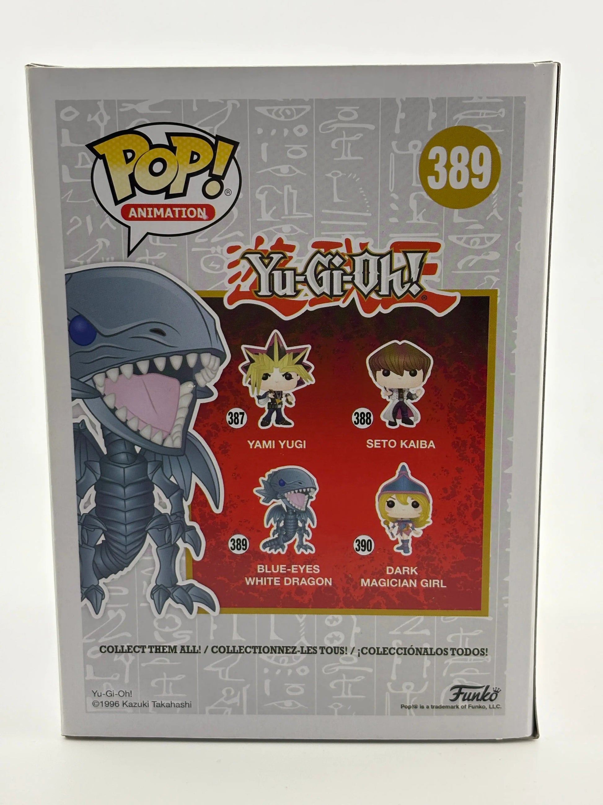 Blue Eyes White Dragon #389 Yu-Gi-Oh! Funko Pop Vinyl FRENLY BRICKS - Open 7 Days