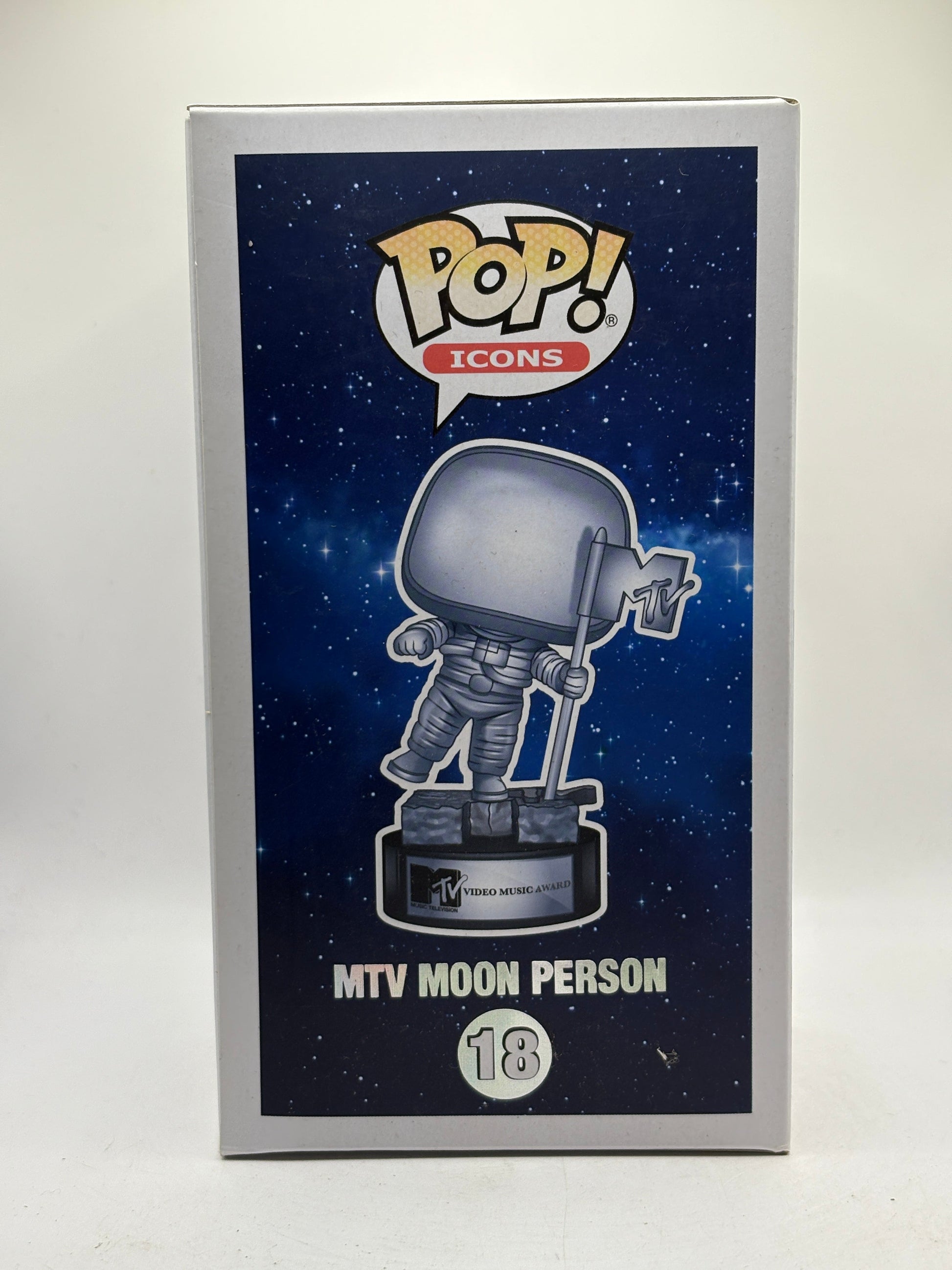 Funko POP! Icons MTV #18 MTV Moon Person Vinyl Figure FRENLY BRICKS - Open 7 Days