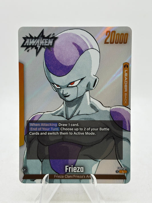 Dragon Ball Super Fusion World - Frieza FS04-01 Leader Manga Booster FRENLY BRICKS - Open 7 Days
