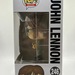 Funko POP! Rocks John Lennon #246 John Lennon Vinyl Figure FRENLY BRICKS - Open 7 Days