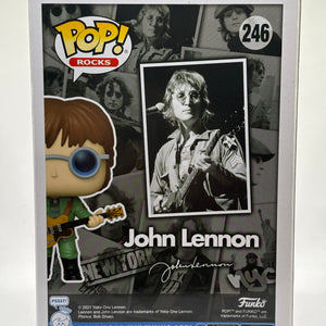 Funko POP! Rocks John Lennon #246 John Lennon Vinyl Figure FRENLY BRICKS - Open 7 Days