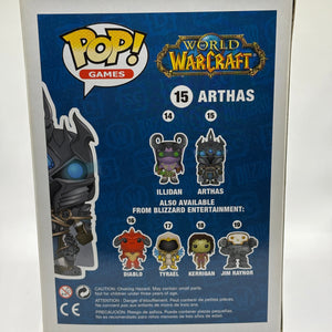 Funko POP! Games World of Warcraft #15 Arthas Vinyl Figure FRENLY BRICKS - Open 7 Days