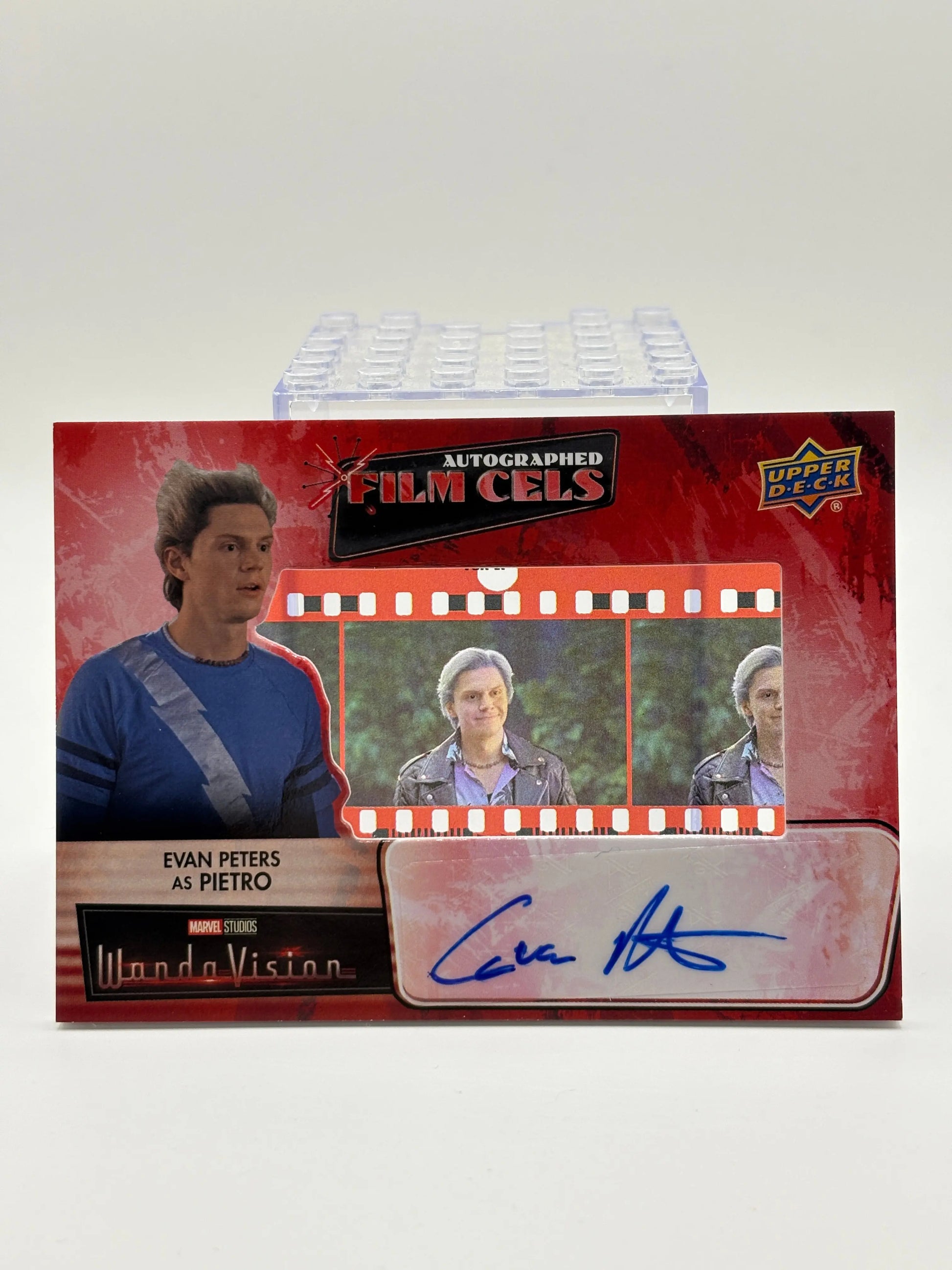 Evan Pieters as Pietro Autograph Film Cels #FCA-EP Wanda Vision Trading Card FRENLY BRICKS - Open 7 Days