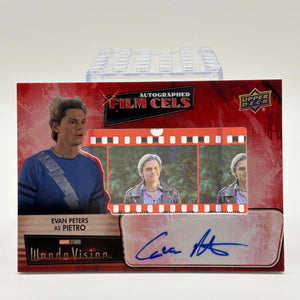 Evan Pieters as Pietro Autograph Film Cels #FCA-EP Wanda Vision Trading Card FRENLY BRICKS - Open 7 Days