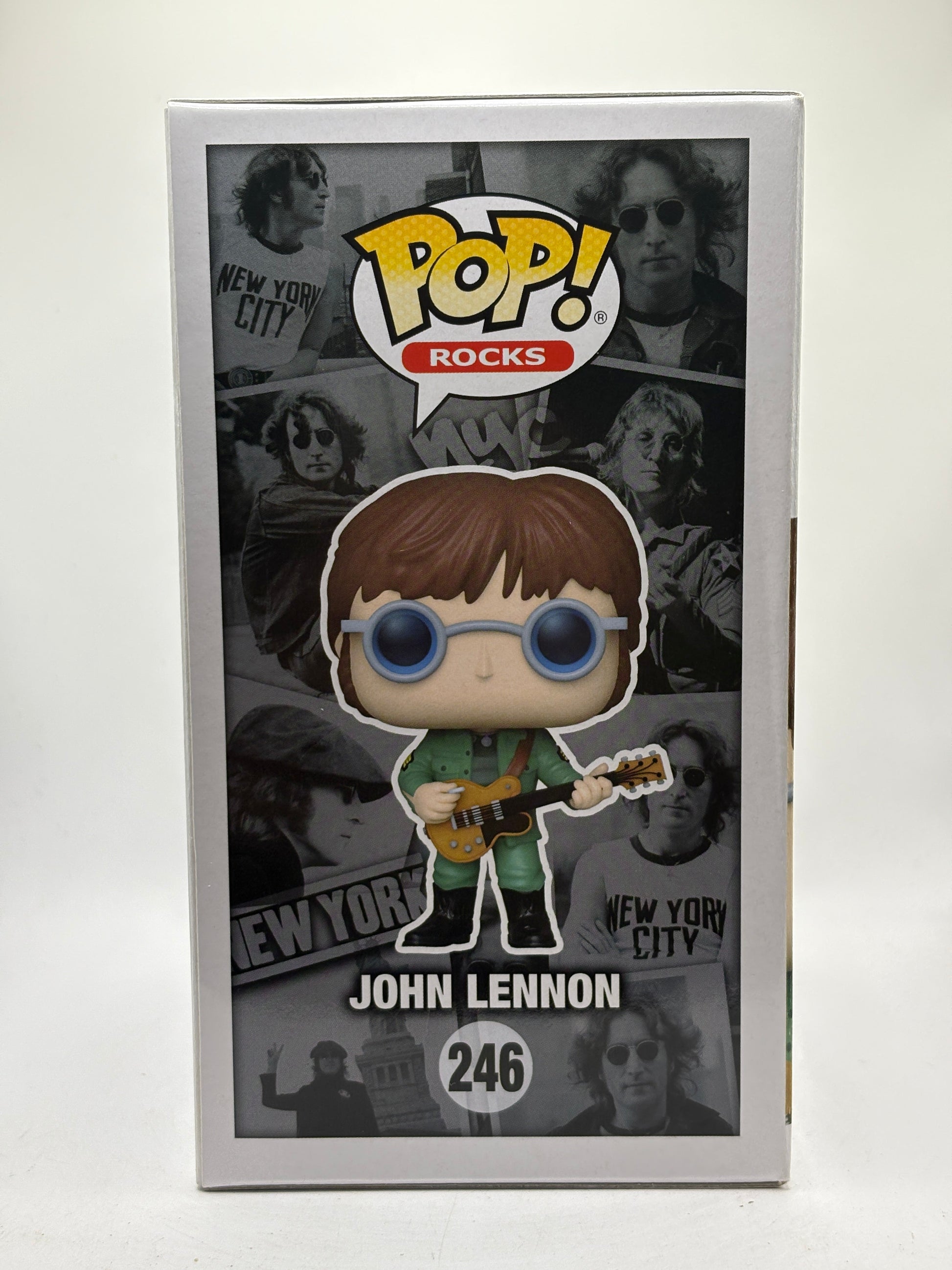 Funko POP! Rocks John Lennon #246 John Lennon Vinyl Figure FRENLY BRICKS - Open 7 Days