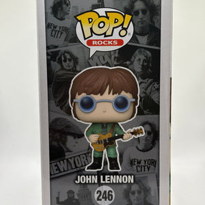 Funko POP! Rocks John Lennon #246 John Lennon Vinyl Figure FRENLY BRICKS - Open 7 Days