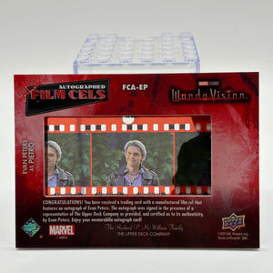 Evan Pieters as Pietro Autograph Film Cels #FCA-EP Wanda Vision Trading Card FRENLY BRICKS - Open 7 Days