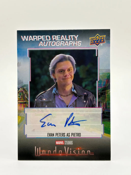 2022 Marvel WandaVision Warped Reality Evan Peters as Pietro Auto FRENLY BRICKS - Open 7 Days
