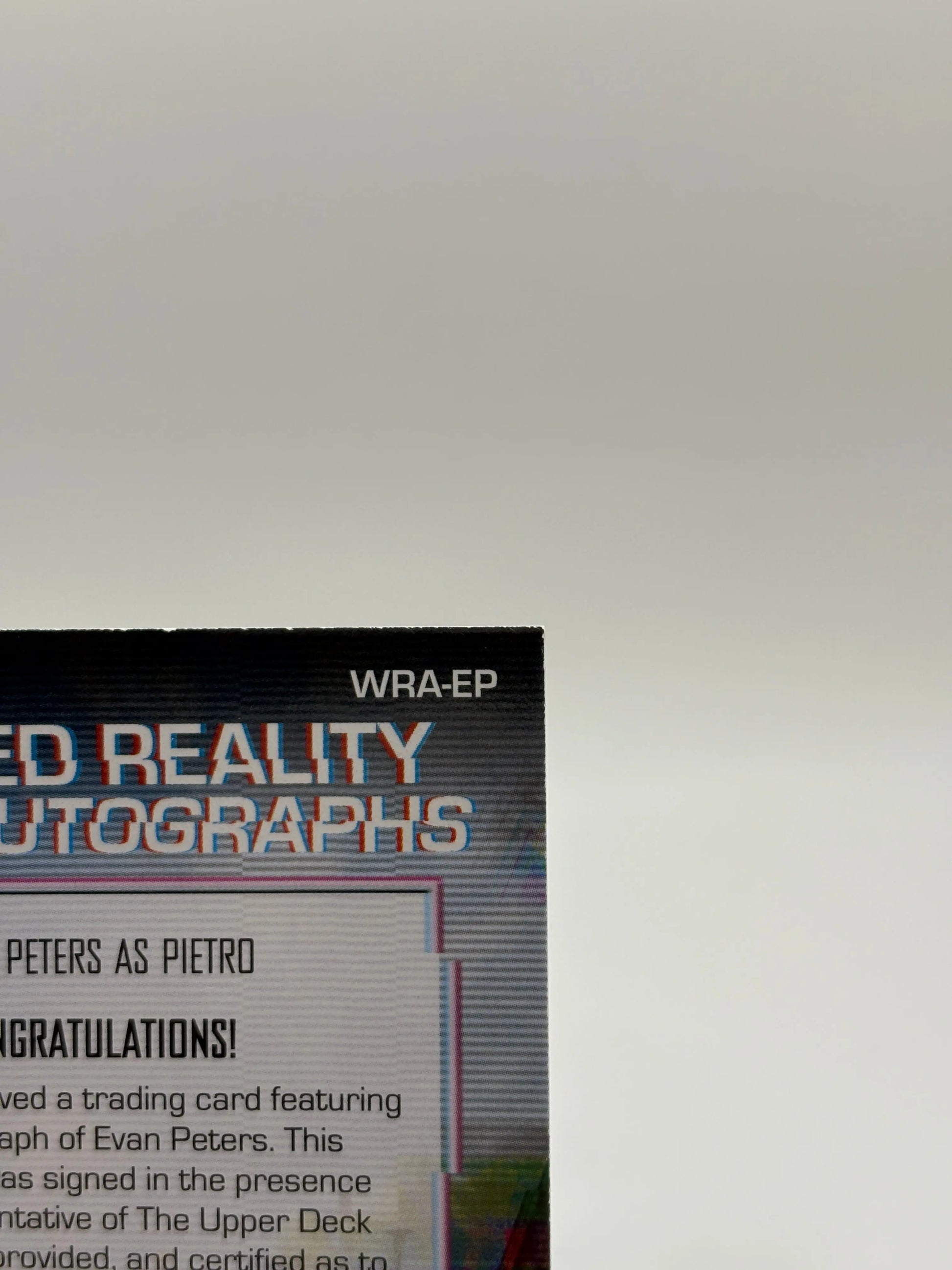 2022 Marvel WandaVision Warped Reality Evan Peters as Pietro Auto FRENLY BRICKS - Open 7 Days