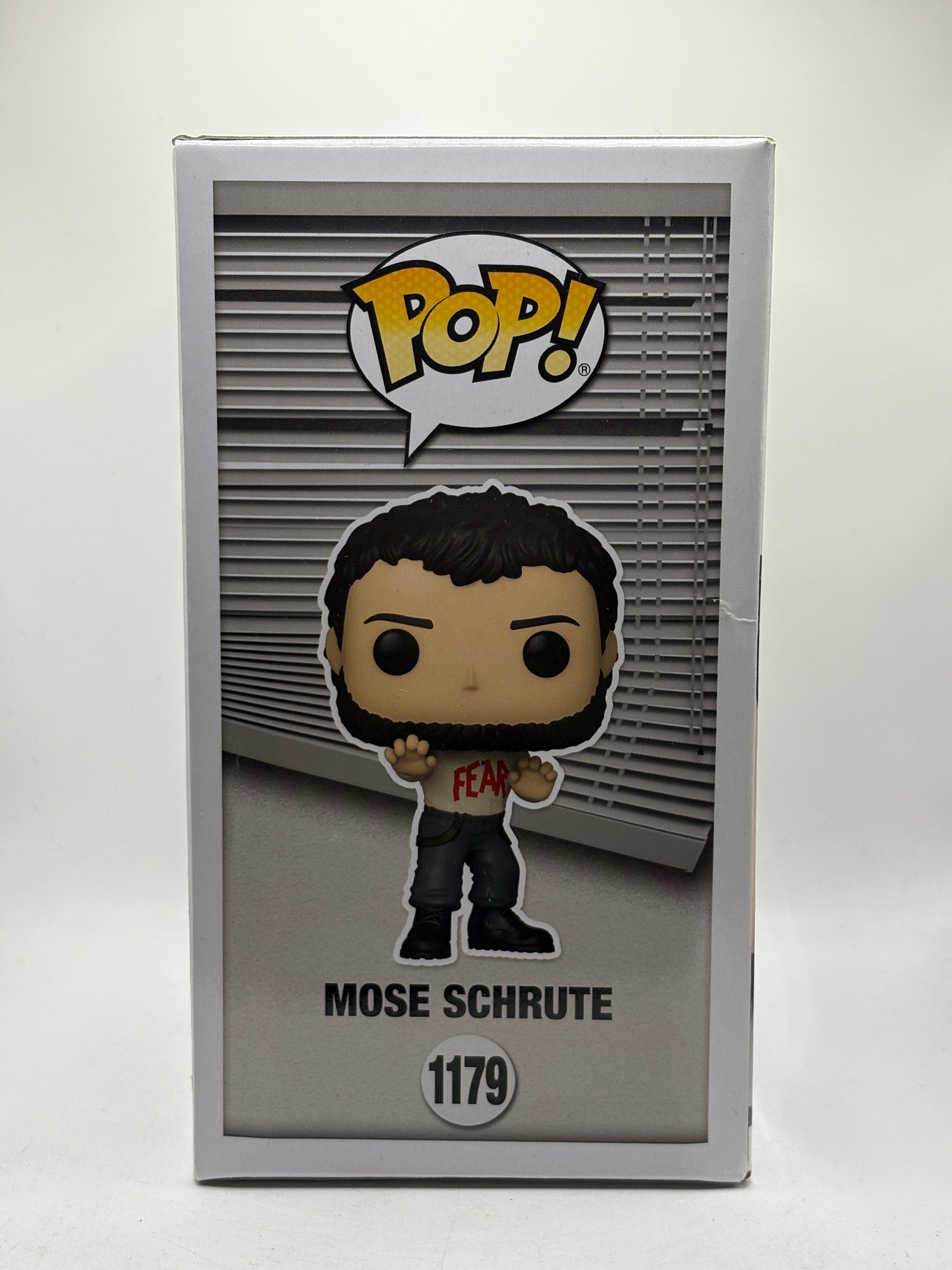 Funko POP! The Office #1179 Mose Schrute 2021 Fall Con FRENLY BRICKS - Open 7 Days
