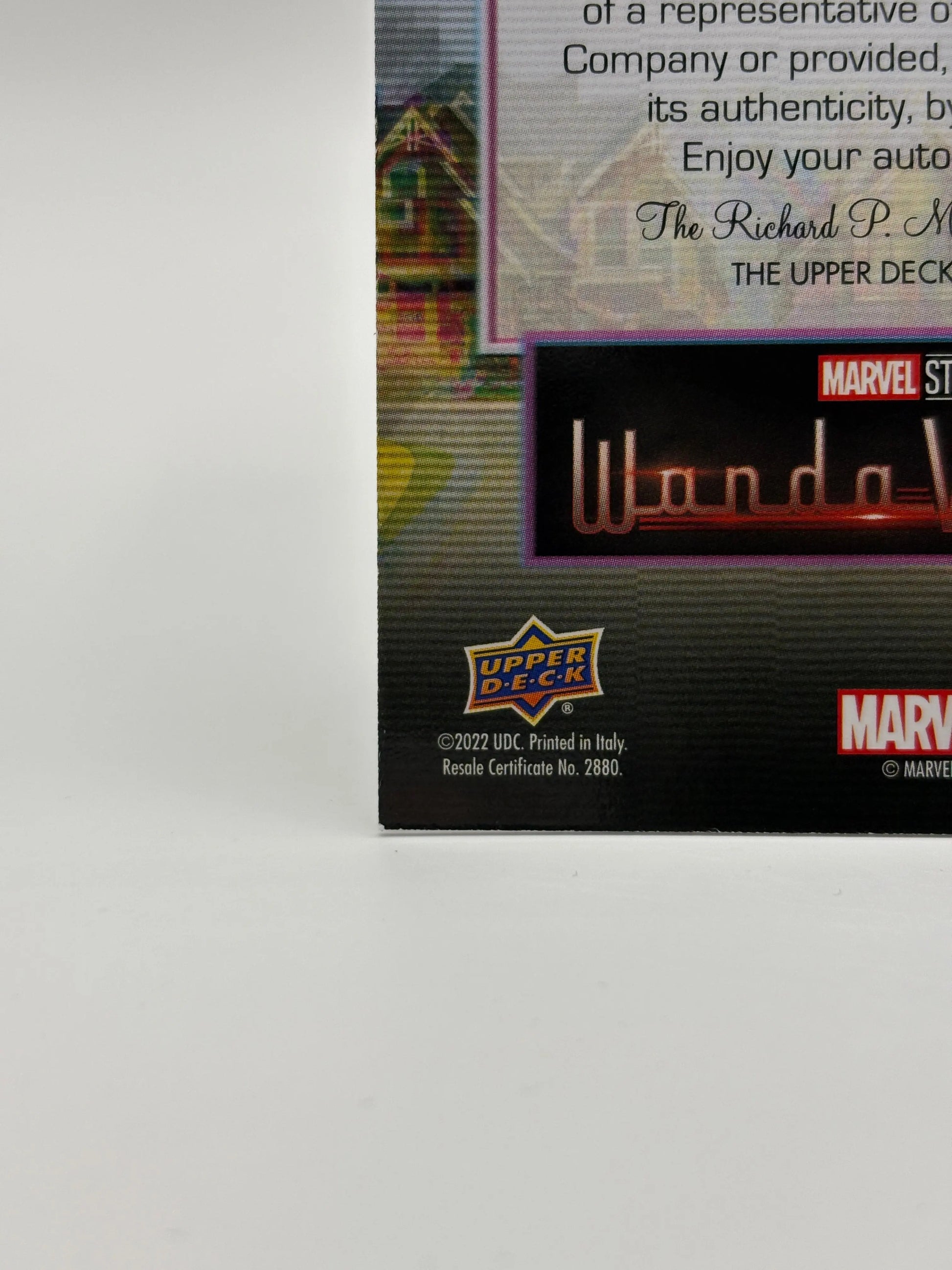 2022 Marvel WandaVision Warped Reality Evan Peters as Pietro Auto FRENLY BRICKS - Open 7 Days