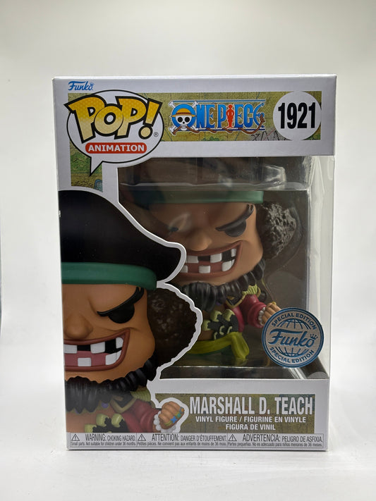 Funko POP! Animation One Piece #1921 Marshall D. Teach Special Edition FRENLY BRICKS - Open 7 Days