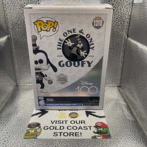 Funko Pop 1310 Disney 100 Goofy Vinyl Figure FRENLY BRICKS - Open 7 Days