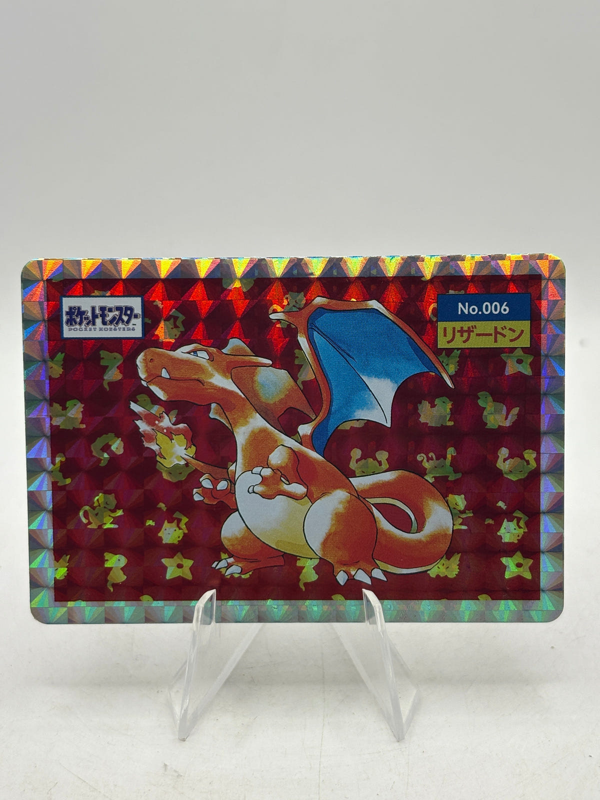 Topsun Japanese Pokemon Card - Charizard Prism Holo 660631 RARE GOOD CONDITION FRENLY BRICKS - Open 7 Days image 1