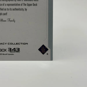 2024 UD Halo Legacy Collection Voice Talent Index Britt Baron as Linda-058 Auto FRENLY BRICKS - Open 7 Days