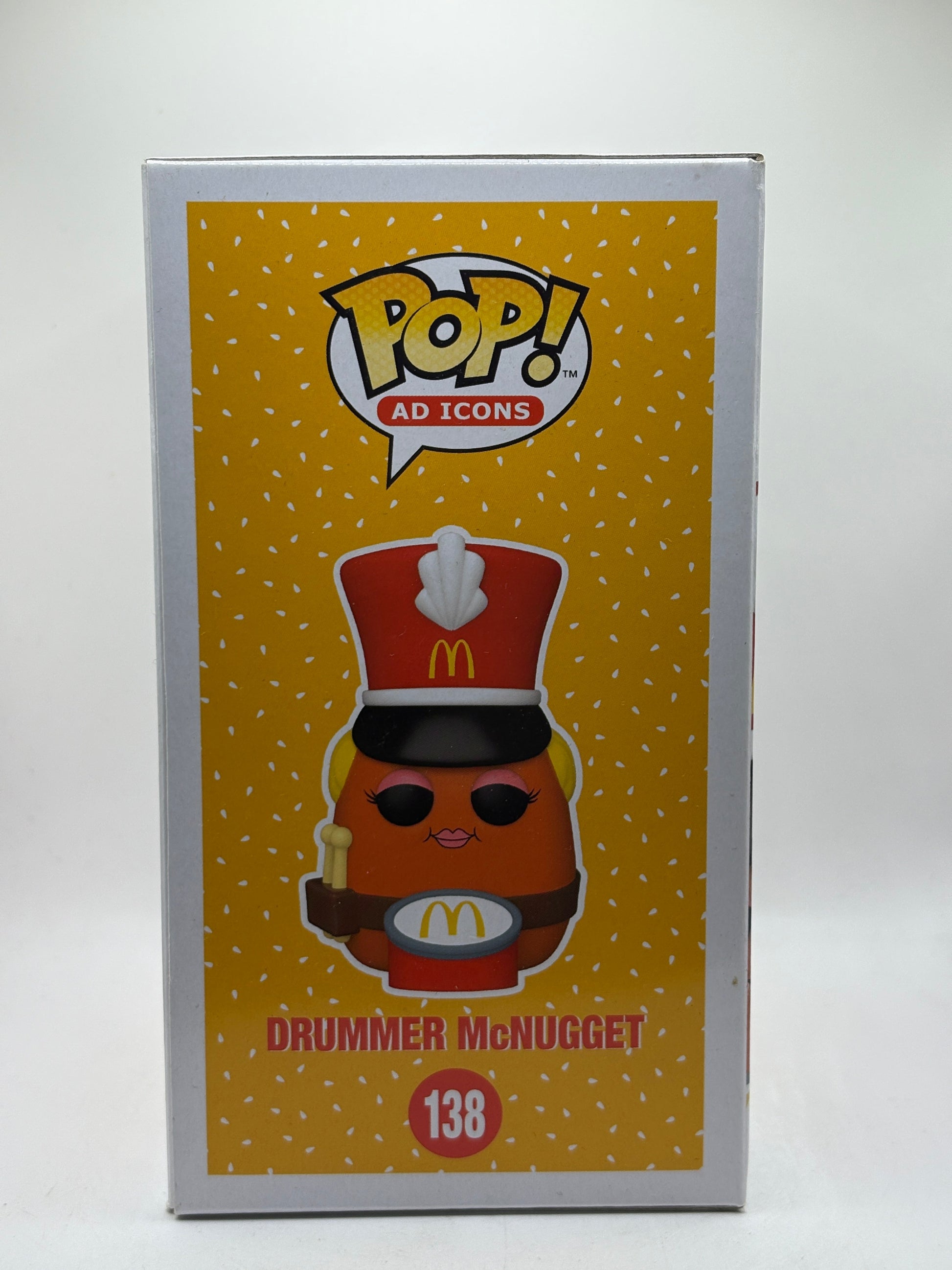 Funko POP! Ad Icons McDonalds #138 Drummer McNugget 2021 Summer FRENLY BRICKS - Open 7 Days