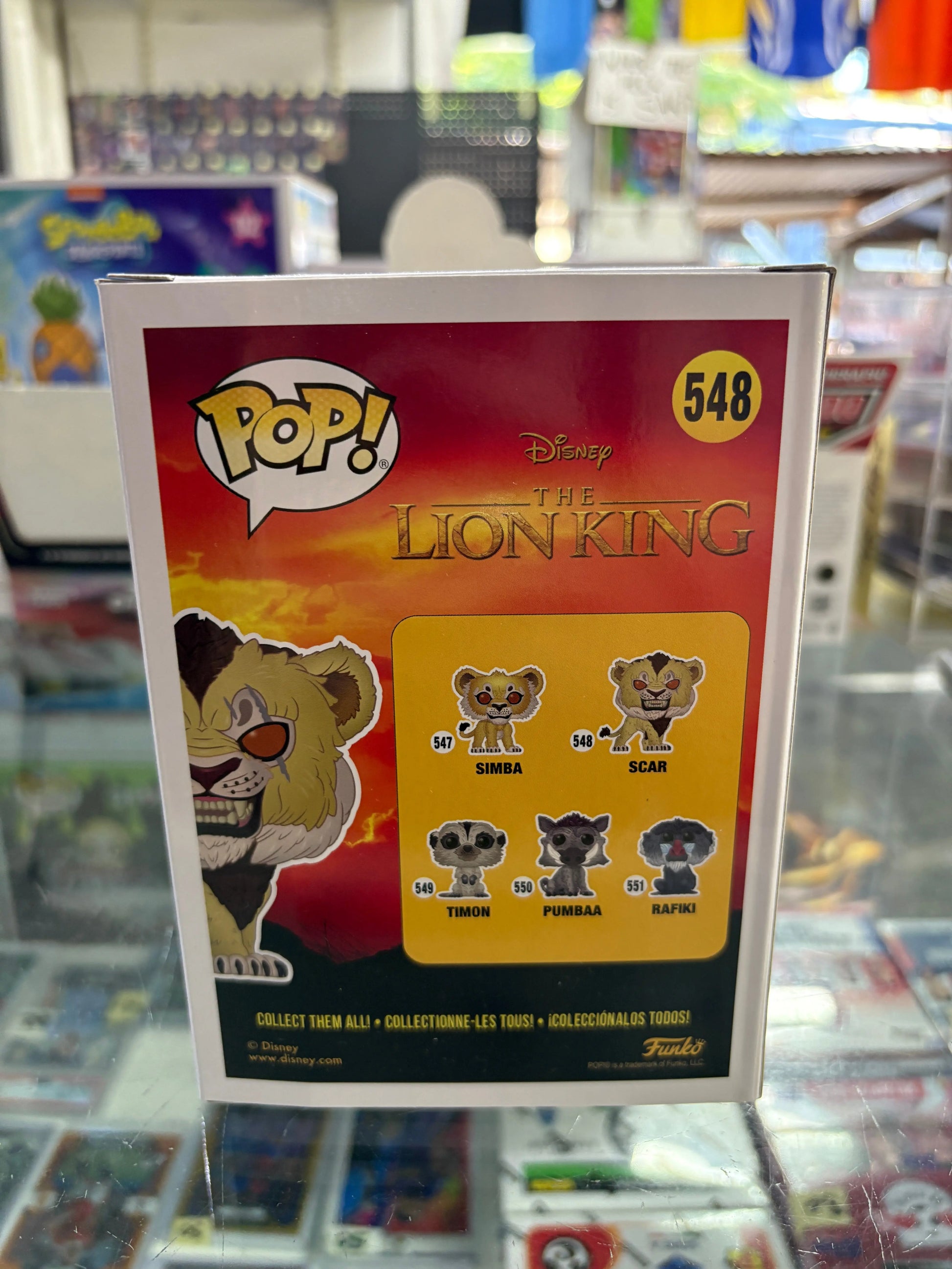 FUNKO Pop Vinyl Scar #548 FRENLY BRICKS - Open 7 Days