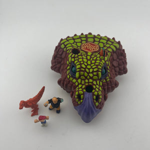 1993 Bluebird Toys Mighty Max Blows Up Dino Lab Doom Zone Playset FRENLY BRICKS - Open 7 Days