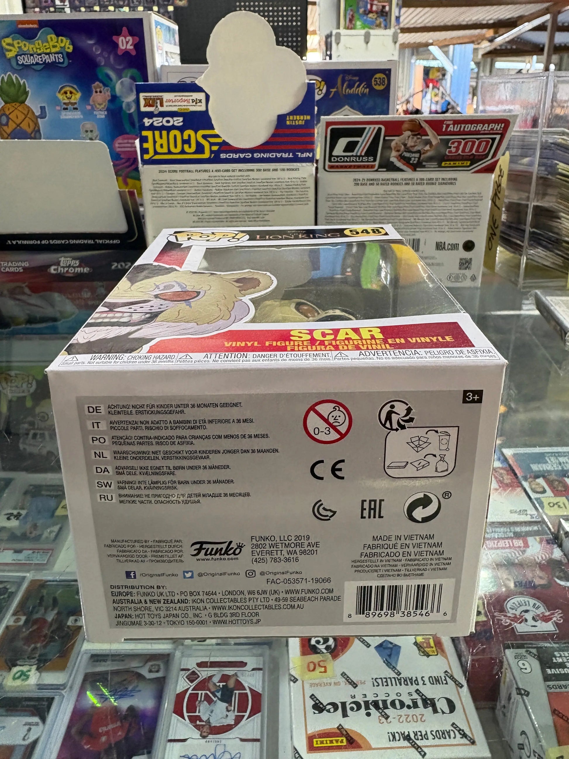 FUNKO Pop Vinyl Scar #548 FRENLY BRICKS - Open 7 Days