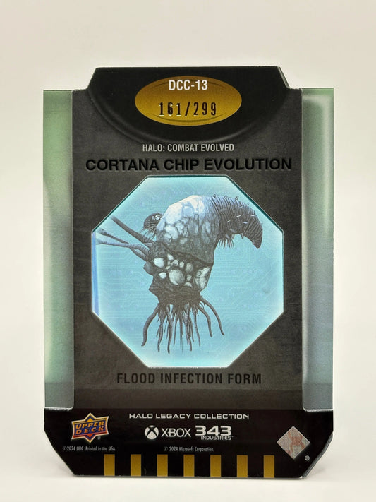 2024 Halo Legacy Collection Cortana Chip Evolution 161/299 Flood Infection Form FRENLY BRICKS - Open 7 Days