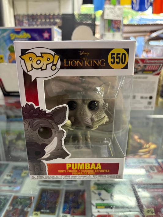 Funko POP! The Lion King #550 Pumbaa FRENLY BRICKS - Open 7 Days