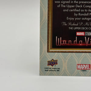 2022 Marvel Studios' WandaVision Randall Park as Jimmy Woo #PS-RP Auto FRENLY BRICKS - Open 7 Days