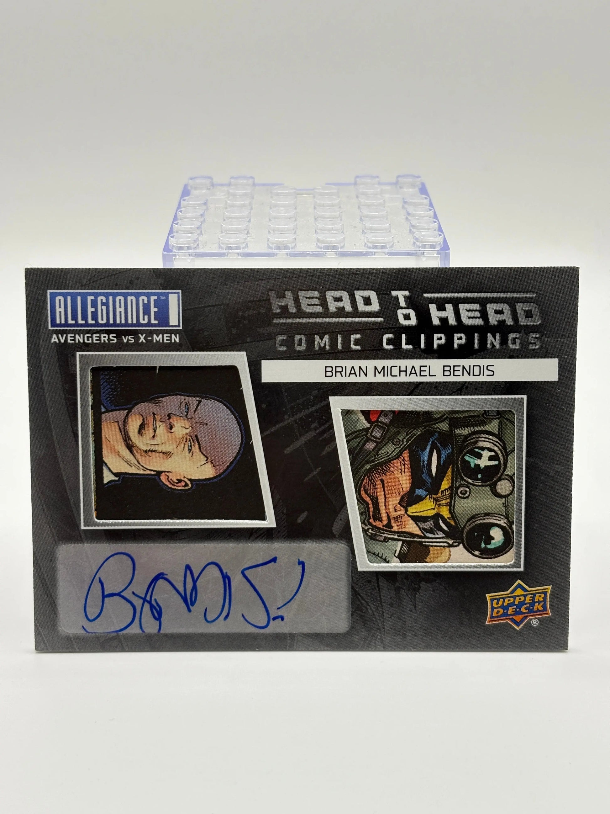 2023 Upper Deck Allegiance Avengers vs X-Men Head to Comic Clippings Auto CC-23 FRENLY BRICKS - Open 7 Days