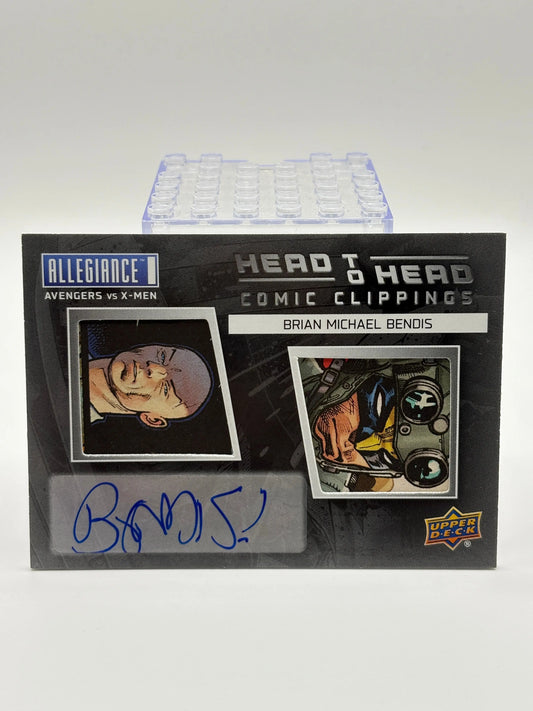 2023 Upper Deck Allegiance Avengers vs X-Men Head to Comic Clippings Auto CC-23 FRENLY BRICKS - Open 7 Days