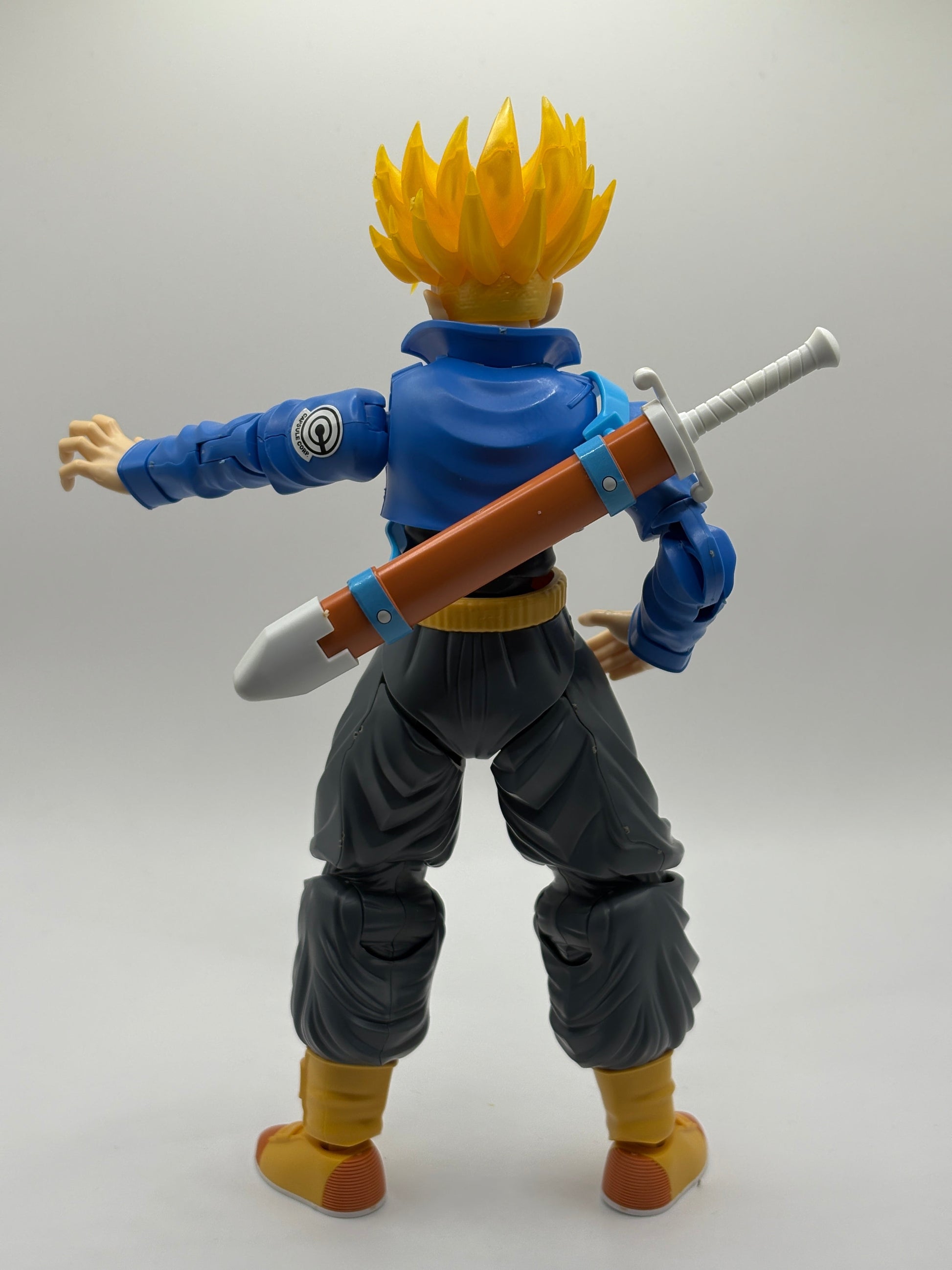 Bandai Figure-Rise Standard Dragon Ball Z Future Trunks  Model Kit Loose FRENLY BRICKS - Open 7 Days