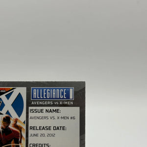 2023 Upper Deck Allegiance Avengers vs X-Men Head to Comic Clippings Auto CC-23 FRENLY BRICKS - Open 7 Days