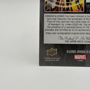 2023 Upper Deck Allegiance Avengers vs X-Men Head to Comic Clippings Auto CC-23 FRENLY BRICKS - Open 7 Days